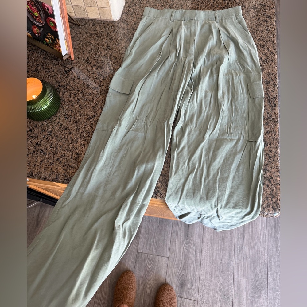 Abercrombie & Fitch Sage Wide Leg Pants